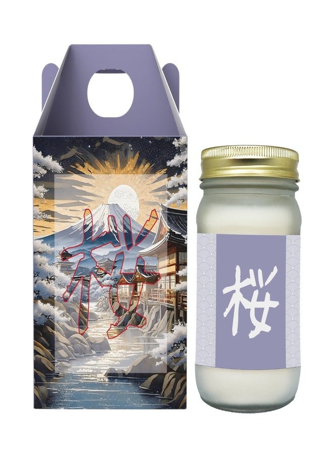 Sakura Aromaworks Japanese Scented Candle | Koan Serenity | Lavender | Subtle Calming & Meditative | for Meditation, Yoga, and Peaceful Evenings - Image 1